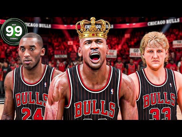 I Put EVERY NBA LEGEND On ONE Team!