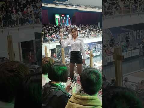 2024/1/14夢想家vs富邦勇士Formosa sexy黑絲襪OL莎莎看台應援#黑絲 #啦啦隊女孩 #啦啦隊 #輕熟女