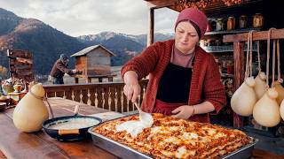 Village Lasagna With Italian Caciocavallo Cheese