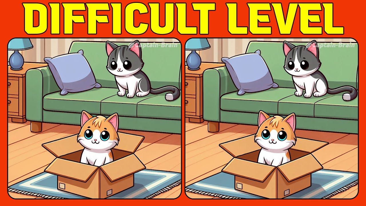 🧠🧩What's the Secret to Spotting Differences Like a Genius?  《HARD》