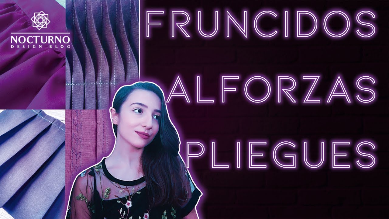 Cómo hacer fruncidos, pliegues y alforzas a máquina: tutorial paso a paso para principiantes.