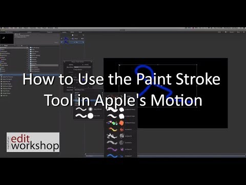 How to Use the Paint Stroke Tool in Motion