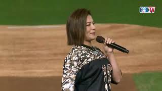 [分享] 江美琪 今天賽前開球影片