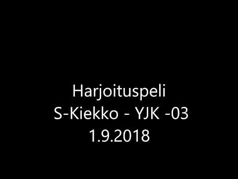Harjoituspeli S Kiekko   YJK03 1 9 2018