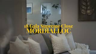 18 Gala Supreme Close, MORDIALLOC, VIC 3195