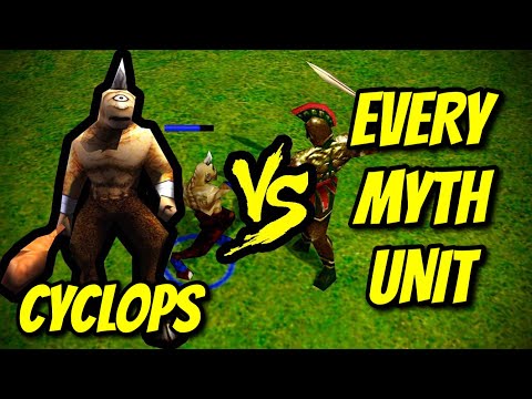 CYCLOPS vs EVERY MYTH UNIT | Age of Mythology