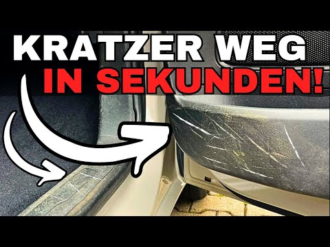 Kratzer & Schuhstriemen vom Autokunststoff der Tür entfernen – 3 einfache Methoden!