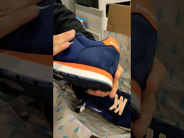 Vídeo relacionado con Kangaroos KAVU III Zapatillas Unisex para niños, Color Amarillo Tano/café, Talla 26 EU, Marrón Amarillo Café, 26 EU