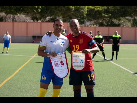 EL PARTIDO LEYENDAS ESPAÑA-VETERANOS CANARIOS, GRAN HITO DE LAS FIESTAS LUSTRALES DE LA GOMERA (0-0)