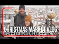 HOLIDAY TRAVEL VLOG | Exploring Rothenburg ob der Tauber Christmas Market in the Snow