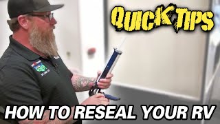 HOW TO RESEAL YOUR RV | Pete