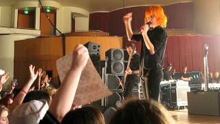 11/13 Paramore - Tell Me It's Okay + Misery Business w/Anthony @ The Meyerhoff, Baltimore 5/11/15