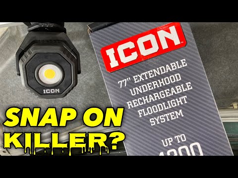 REVIEW ICON 2100 Lumen Extendable Underhood Floodlight 58990 Worklight | Harbor Freight Braun