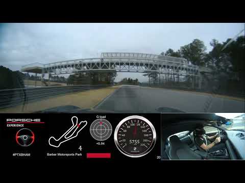 1:37.5 at Barber Motorsports Park for Porsche Track Experience Masters RS in a 992 911 Carrera S