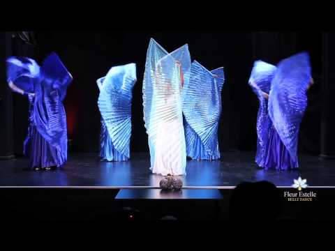 Isis Wings Belly Dance led by Oloma - Fleur Estelle Dance Company