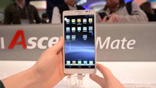 Biggest Phone Yet? 6.1" Huawei Ascend Mate Hands On!