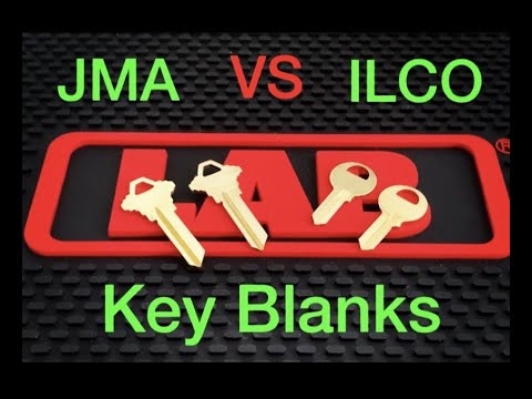 [68] JMA vs ILCO Key Blanks