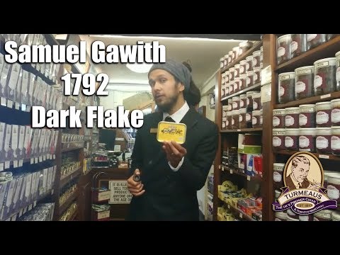 Turmeaus Tobacconist - Samuel Gawith 1792 Dark Flake Taste Test Video