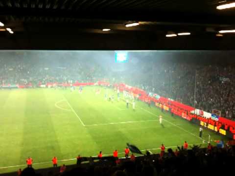 Relegation ! Rückspiel: VfL Bochum - Borussia Mönchengladbach, nach Abpfiff