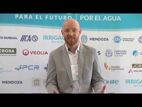 V Congreso Agua para el Futuro. Intendente de Luján de Cuyo, Esteban Allasino.