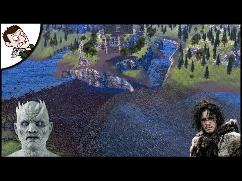 MASSIVE 40000 WESTEROS v WIGHTS SURVIVAL BATTLE - Ultimate Epic Battle Simulator Gameplay