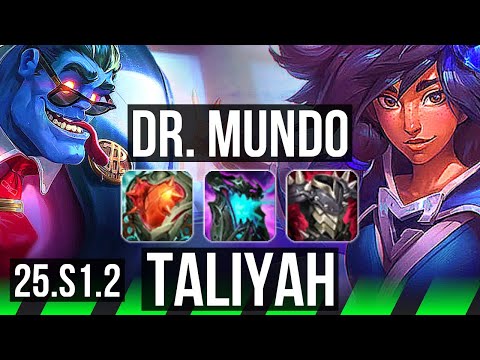 DR. MUNDO vs TALIYAH (JGL) | NA Grandmaster | 25.S1.2