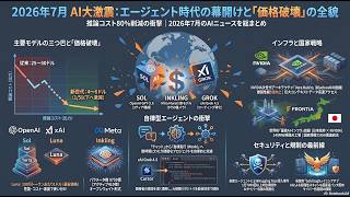 2026年7月19日：この1週間のAIニュース
