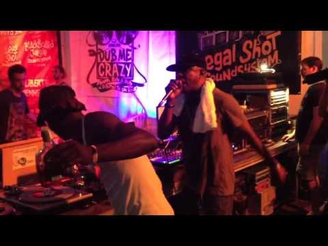 Shinhead & Ricky Trooper Killamanjaro extended footage on Legal Shot Sound System Rototom 2013