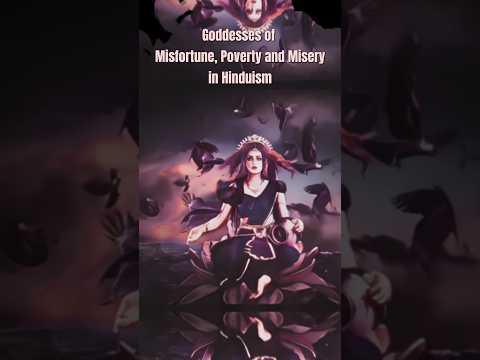 Goddesses of Misfortune in Hinduism 🚩🙏🏻 #youtubeshorts #navratri #maa #maadurga #maakali #sanatan 🚩🚩