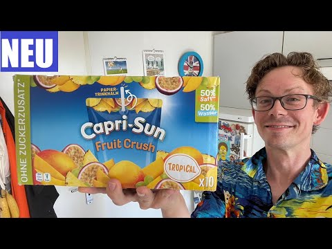Capri Sun Fruit Crush Tropical ohne Zucker-Zusatz im Test!