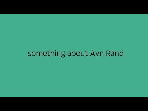 1. Ayn Rand: Capitalism: The Unknown Ideal, Introduction