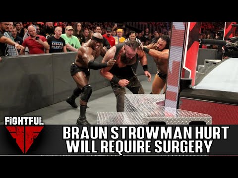 WWE Confirms That Braun Strowman Will Undergo Elbow Surgery