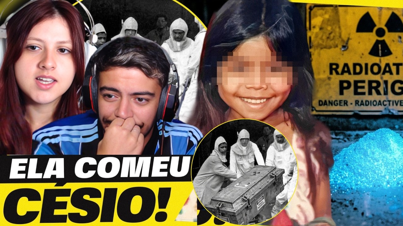 (ASSUSTADOR!) CÉSIO 137 - A MAIOR TRAGÉDIA RADIOATIVA DO BRASIL | REACT