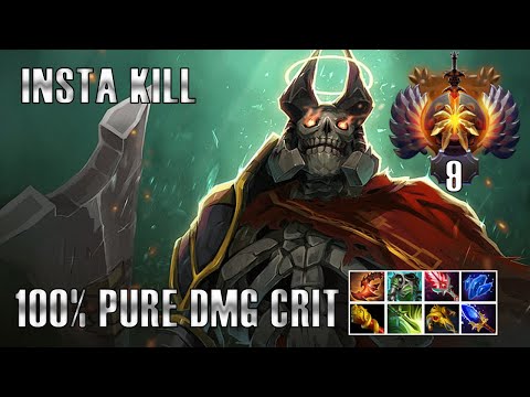 Insta Kill Wraith king Full items + Bloodthorn  Pro Gameplay - Godadico Dota
