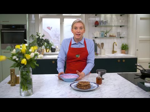 Kökets baktips: Bananpannkakor med mörk choklad - Köket