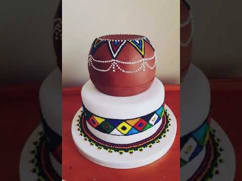 Amazing Roora/ Lobola unique traditional African wedding cakes 🎂 ideas 2021💞💝