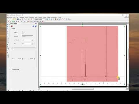 Tutorial Mestrenova  Basic processing of a 1H NMR spectrum  Universidad de Oviedo