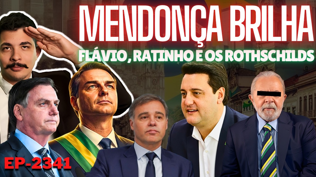Mendonça BRILHA e Delação GANHA Tração Mirando D.Pedro + Flávio VENCE e Ratinho Roda Com Rothschilds
