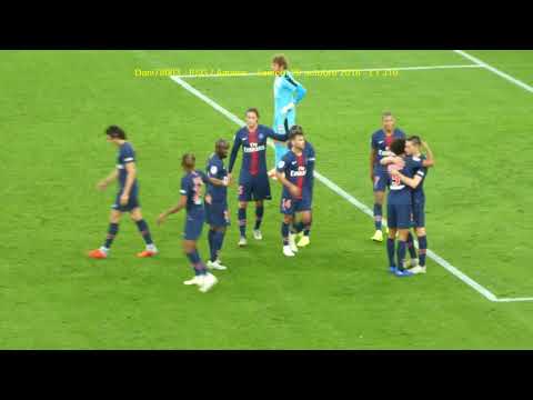 PSG / Amiens 20.10.2018 : 5-0 (L1 J10) 5/5 : Juste après les buts du PSG