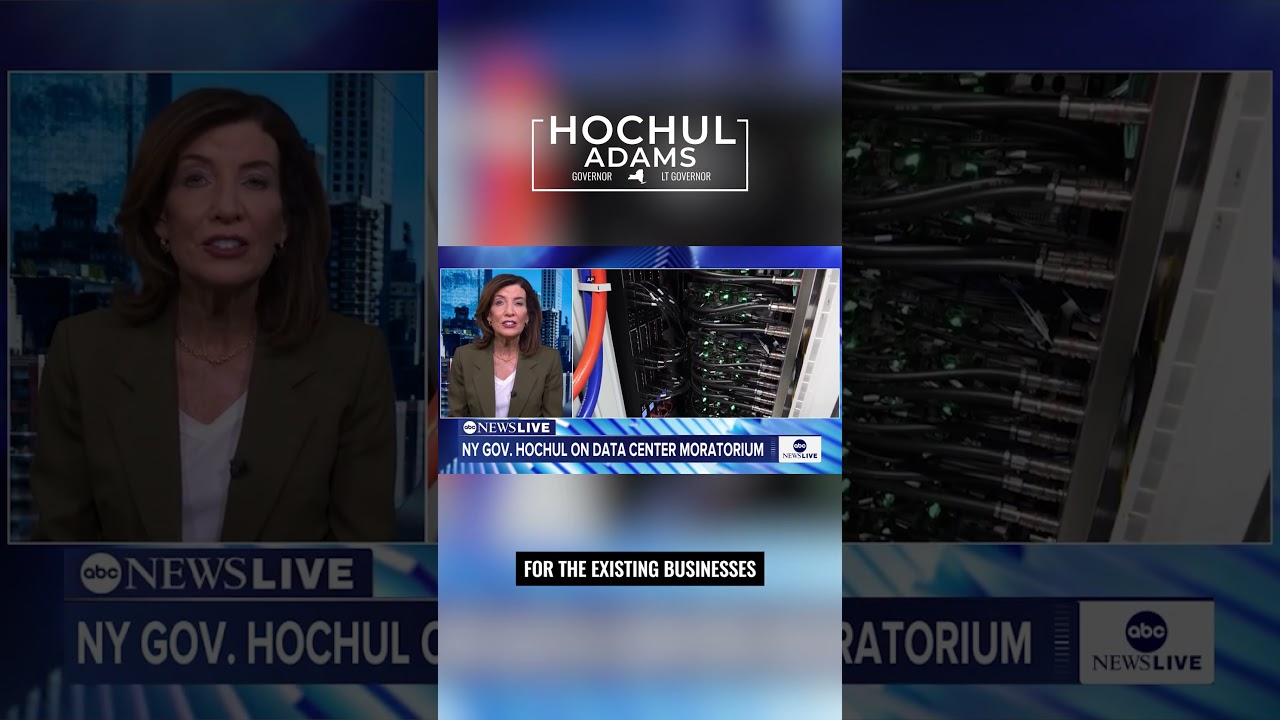 Video: Hochul signs first statewide moratorium on hyperscale data centers