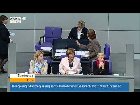 Bundestag: Debatte zur Änderung des BVerfG-Gesetzes am 09.10.2014
