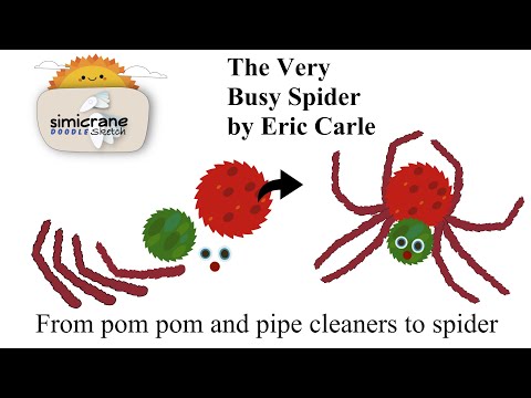 The Very Busy Spider 🕷️ | Eric Carle | @simicrane