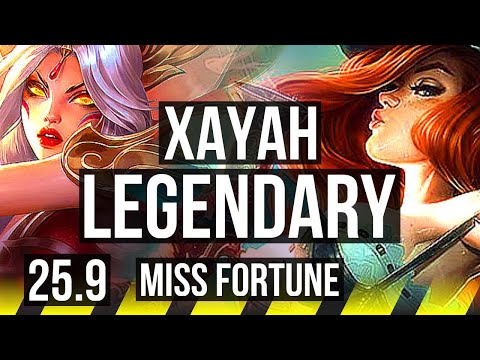 XAYAH & Lux vs MISS FORTUNE & Nautilus (ADC) | 14/1/13, Legendary | KR Master | 25.9