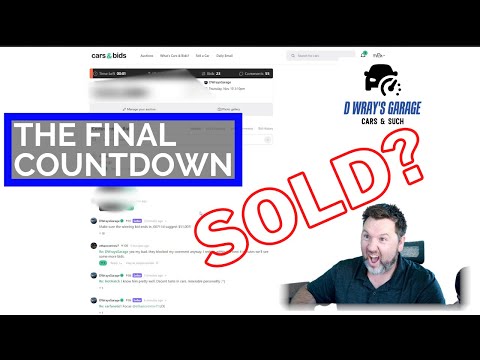 Cars & Bids - CONCLUSION Selling an Aston Martin V8 Vantage - Part 4