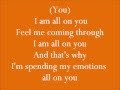 Danny Saucedo - All On You Lyrics video 