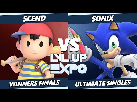 LVL Up Expo 2022 Winners Finals - Scend (Ness) Vs. Sonix (Sonic) SSBU Ultimate Tournament