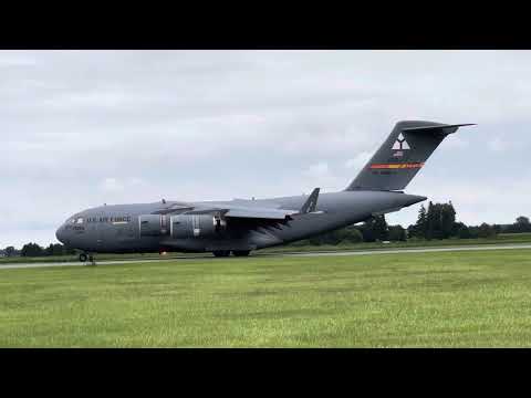 C-17 Short Landing / Reverse Thrust
