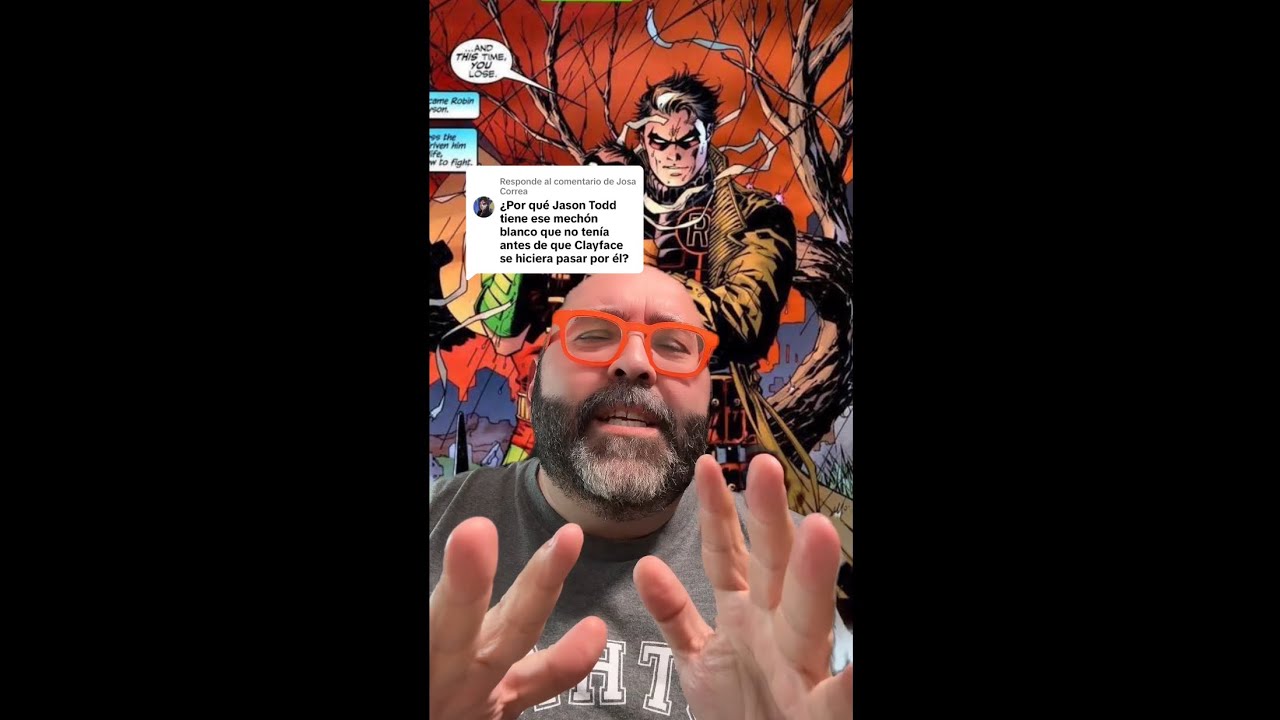 ¡LA LOCURA DEL PELO DE JASON TODD-RED HOOD!