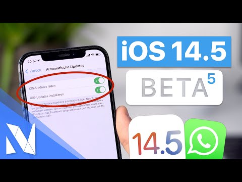iOS 14.5 Beta 5 - Was ist neu? (WhatsApp Sprachnachrichten, Updates & mehr!) | Nils-Hendrik Welk