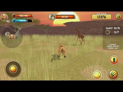 Wild Lion Simulator 3D Android Gameplay #16 - YouTube